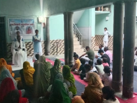 संत निरंकारी मिशन का साप्ताहिक आध्यात्मिक सत्संग संपन्न ।